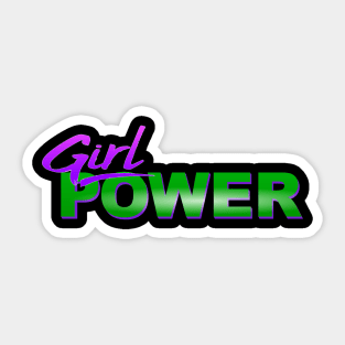 Girl Power Sticker